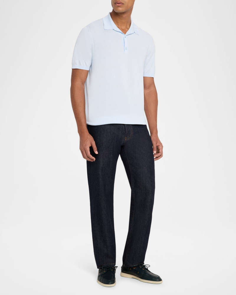 Loro Piana Men's Island Cotton Polo Shirt outlook