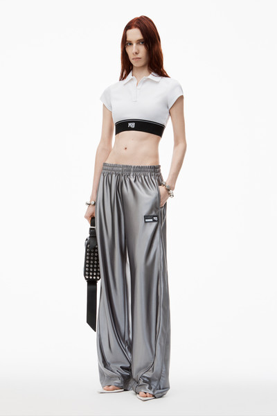 Alexander Wang Logo Track Pant with Piping outlook