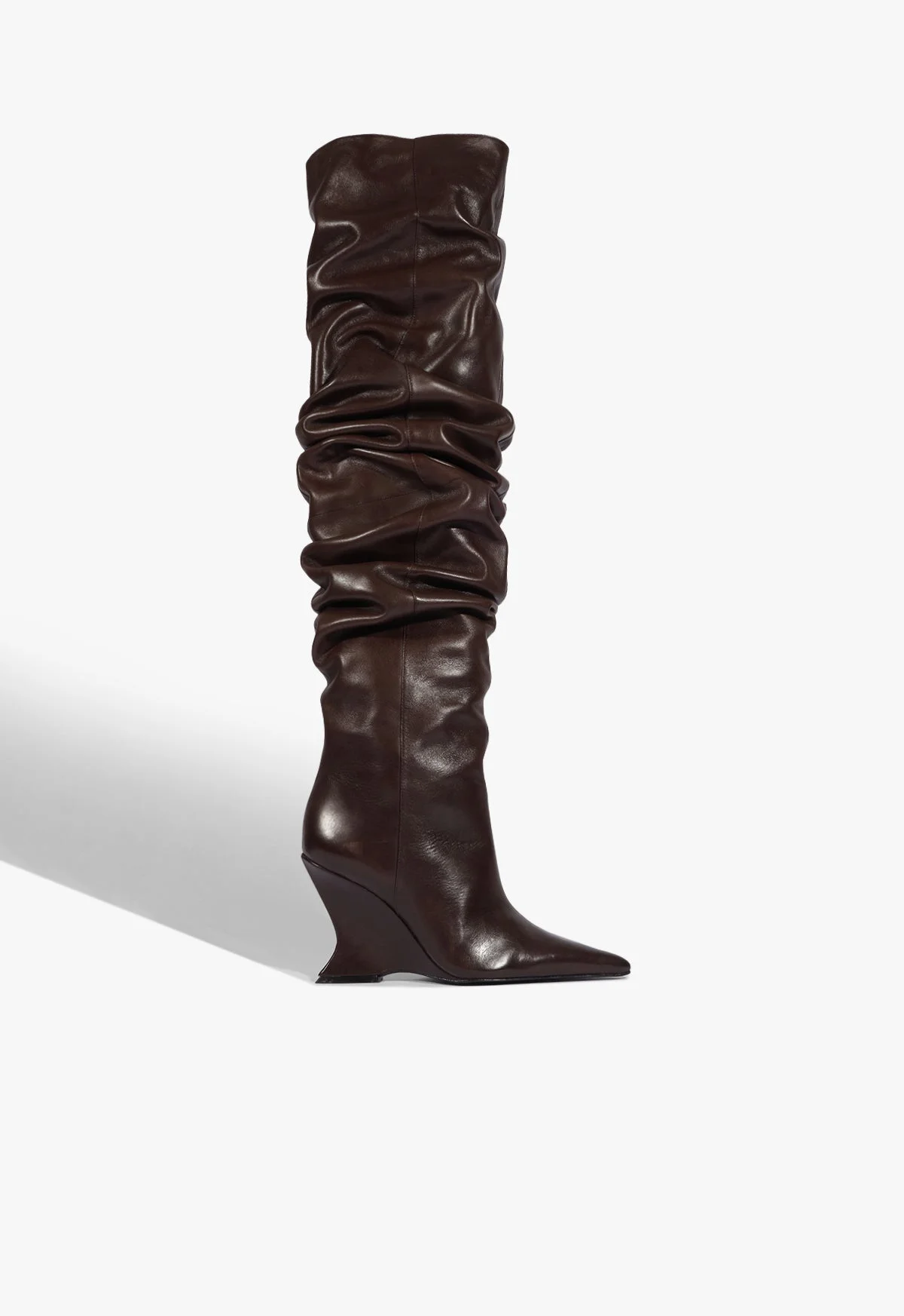 Siena OTK Slouch Leather Boot - 1