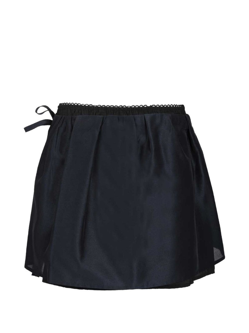 Dunst layered pleated skirt outlook
