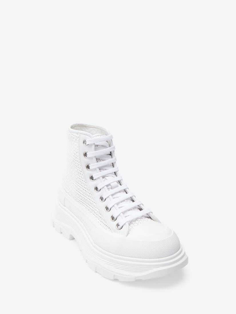 Women's Tread Slick Boot in White/off White/silver - 2