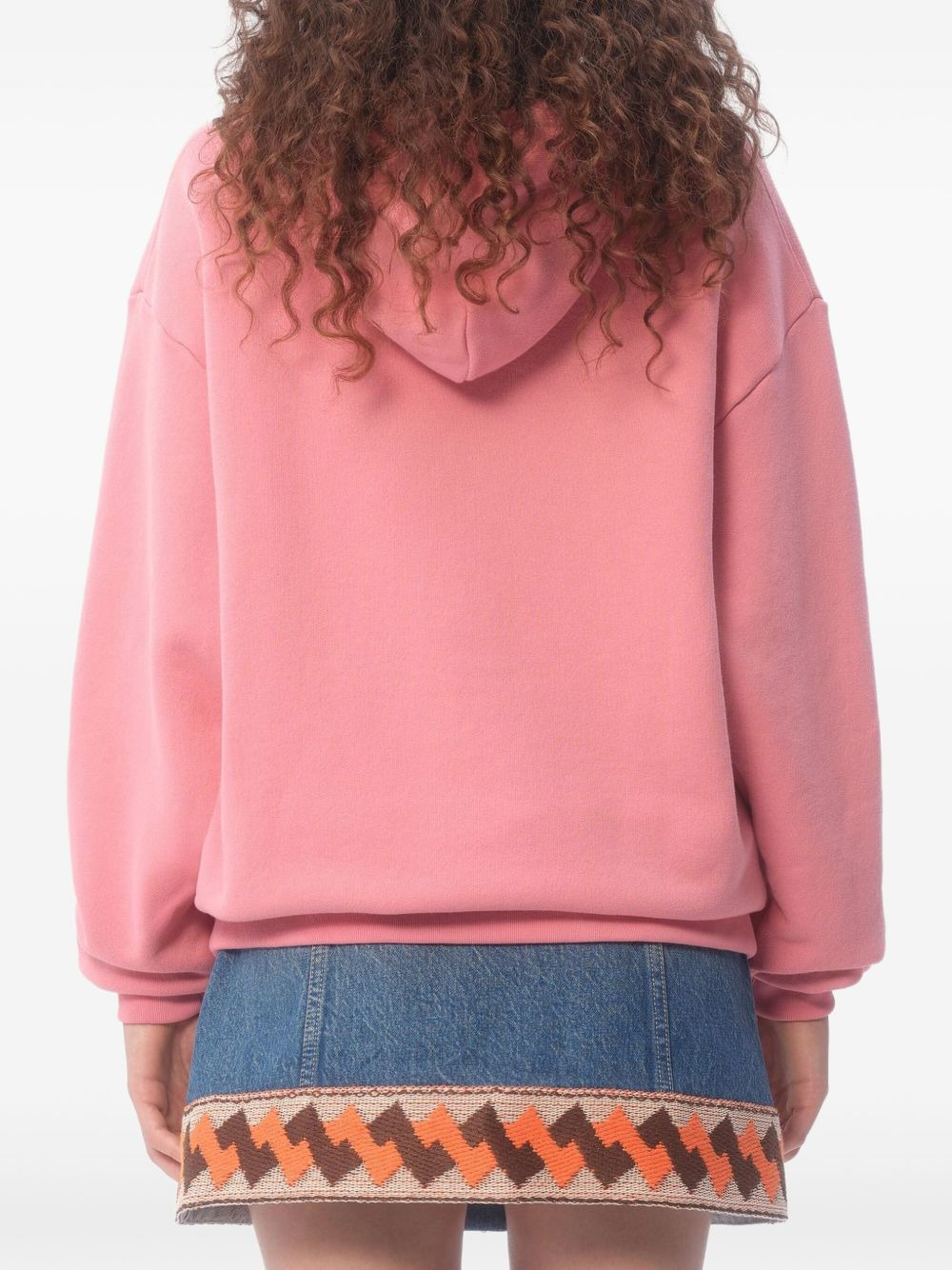logo-print hoodie - 4