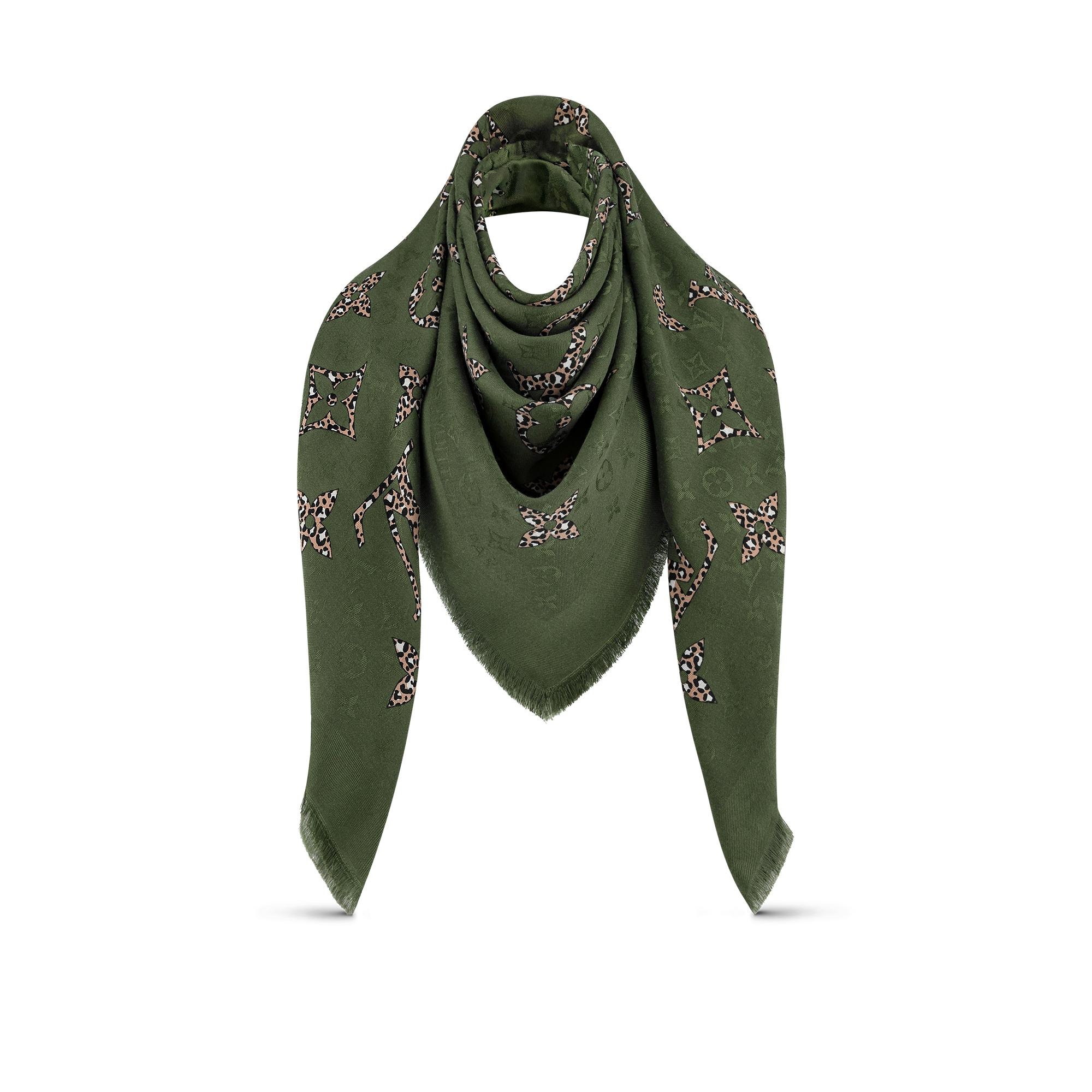 Giant Jungle Monogram Shawl - 1