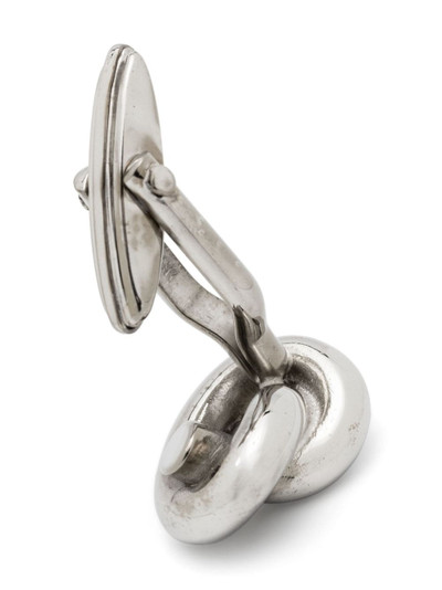 Lanvin knot-detail design cufflinks outlook