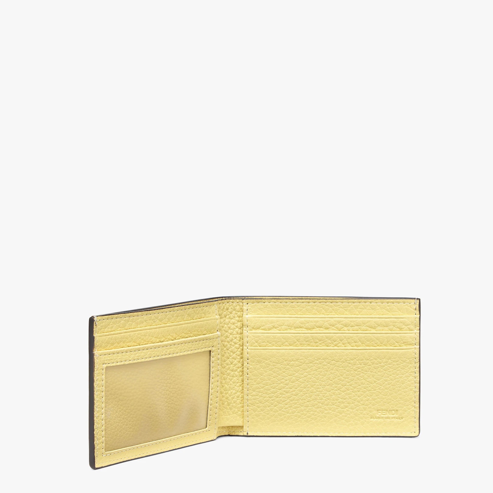 Two-tone leather bi-fold wallet - 3