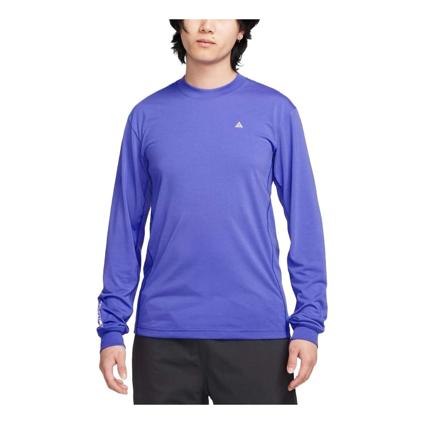 Nike ACG Goat Rocks Dri-FIT ADV Long Sleeve T-Shirt Asia Sizing 'Purple' FN8395-510 - 1