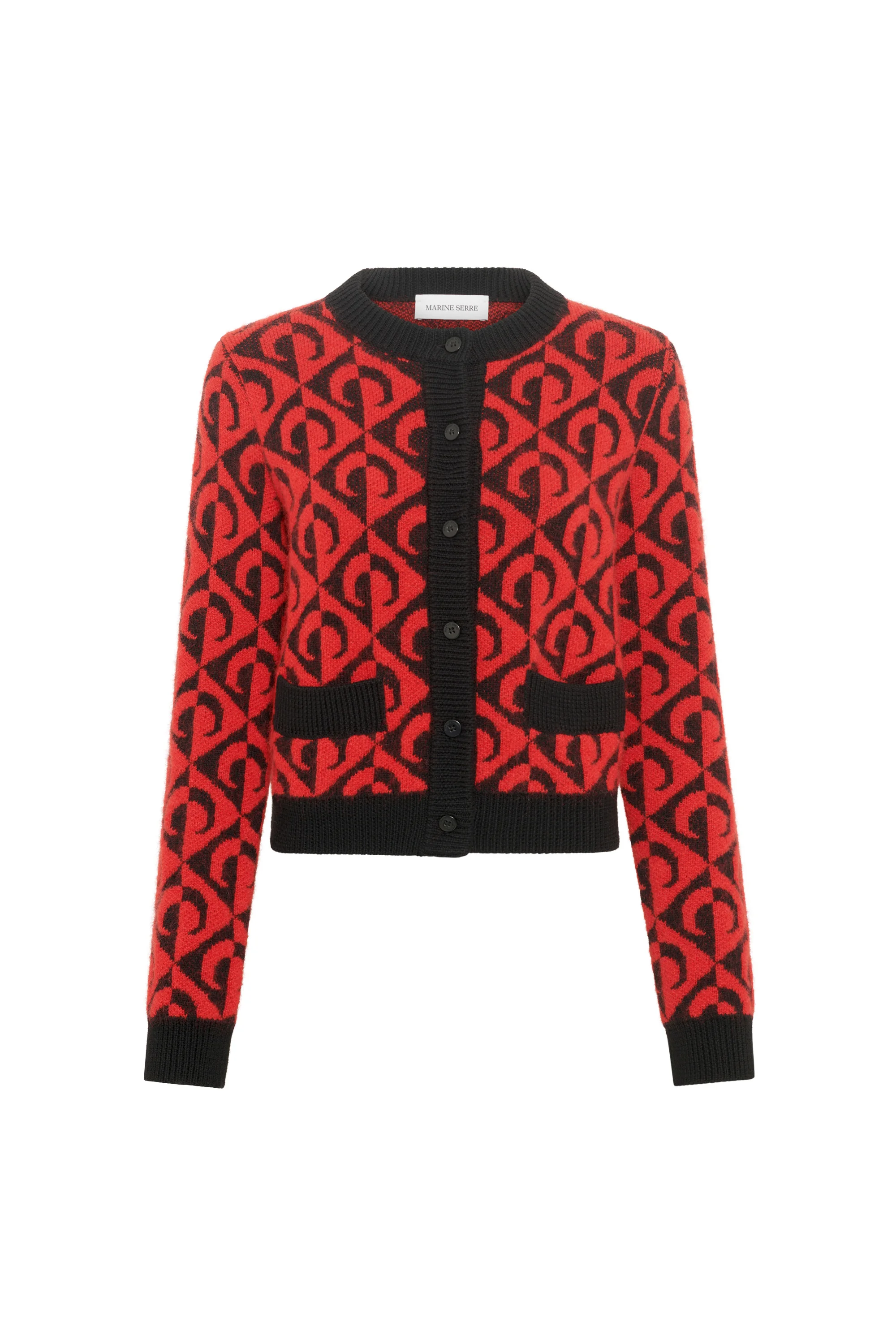 Moon Lozenge Knit Cardigan - 1