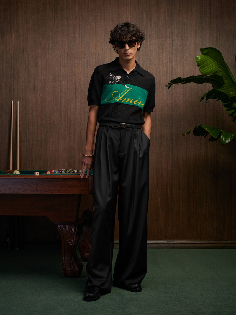 AMIRI AMIRI BILLIARDS POLO outlook
