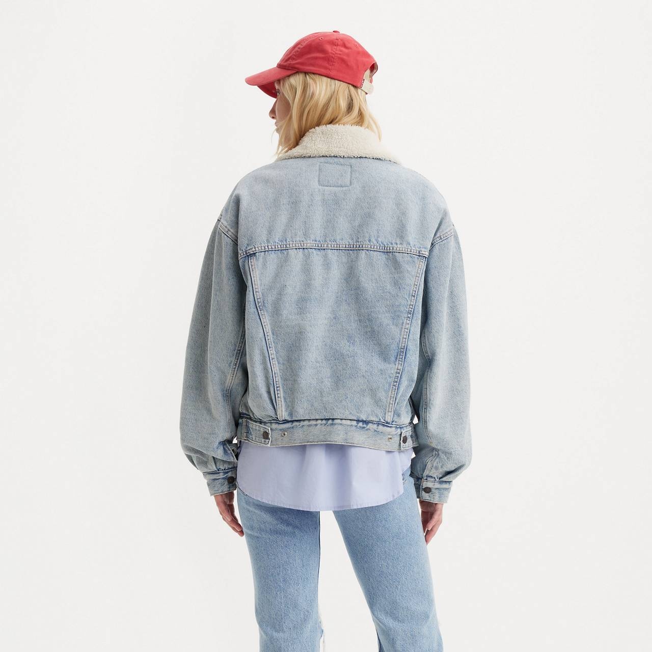 90S SHERPA TRUCKER JACKET - 4