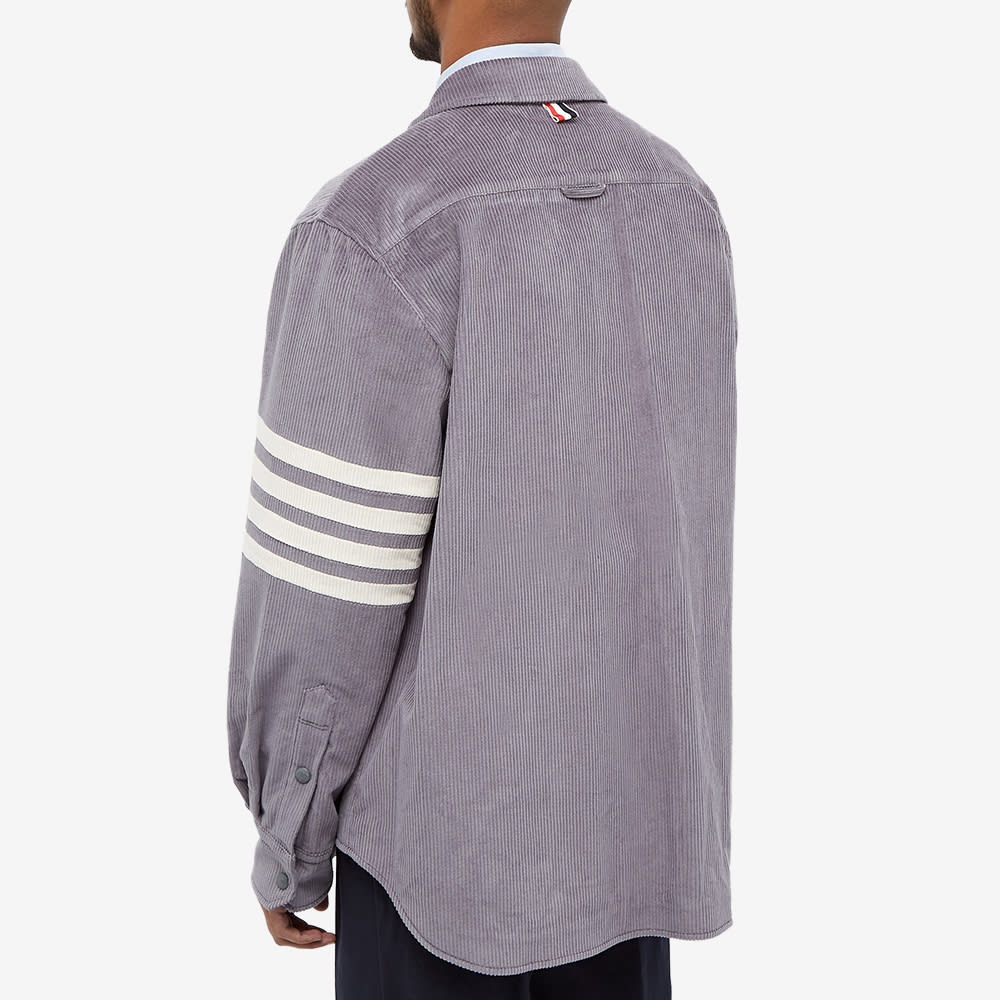 Thom Browne 4 Bar Cord Overshirt - 5