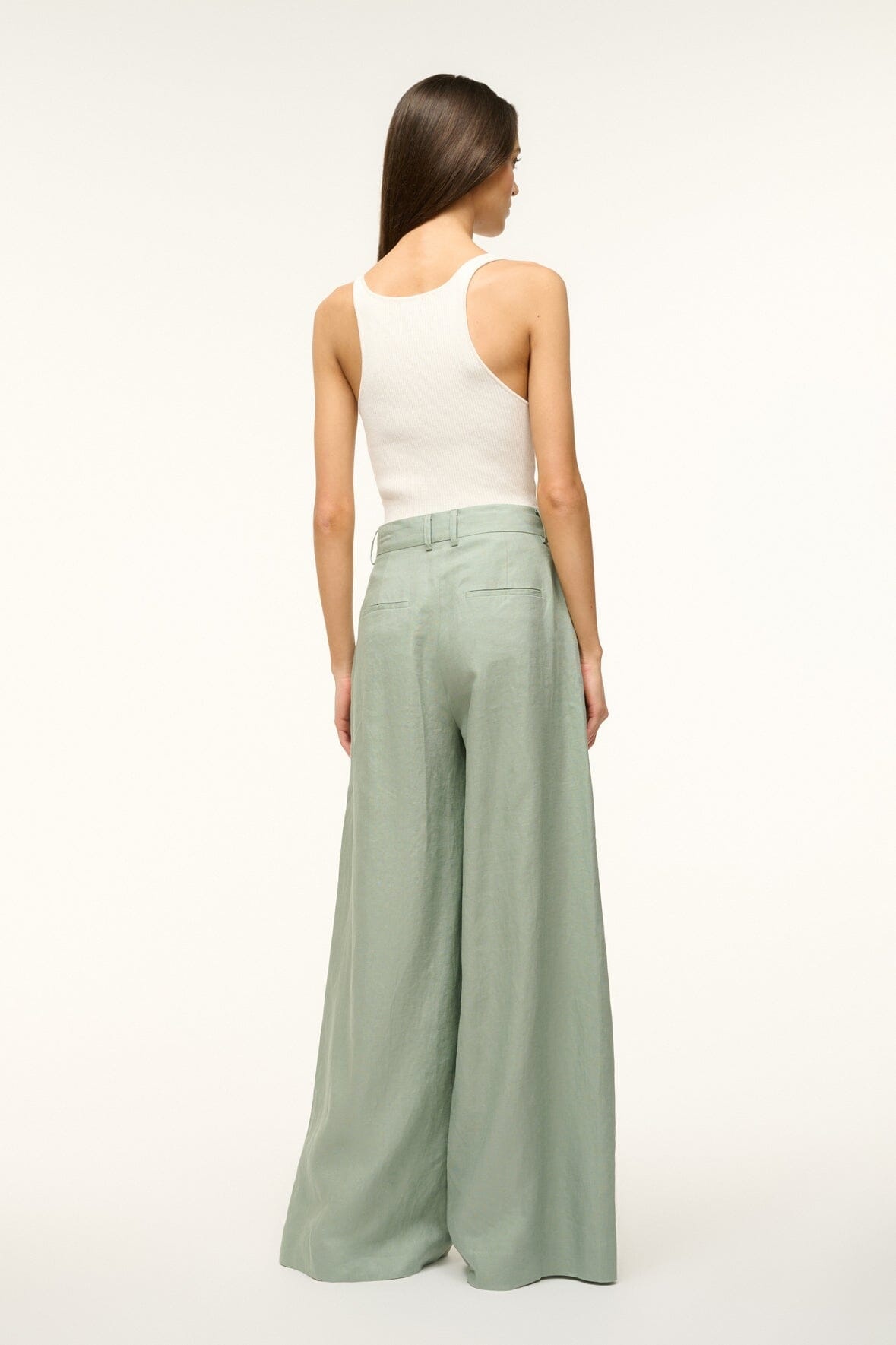 STAUD SASHA PANT JADE - 4