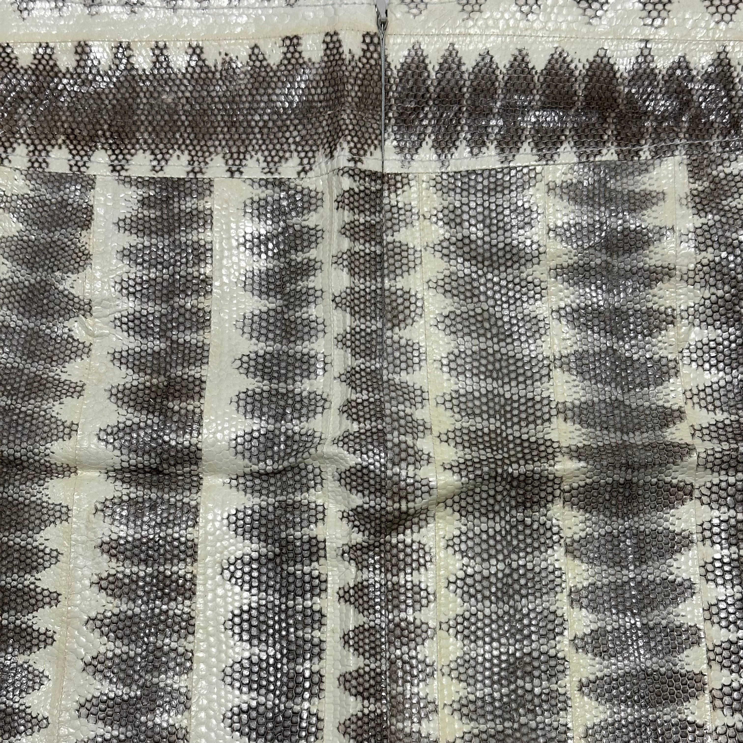 DOLCE&GABBANA Spring Summer 2005 Snake Skirt - 5