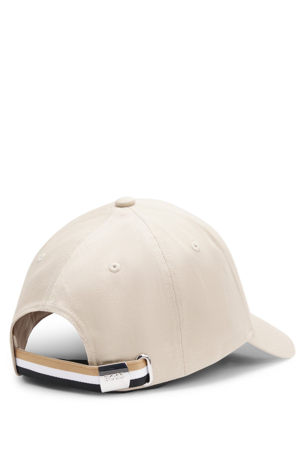 COTTON-TWILL CAP WITH LOGO TRIM - 3