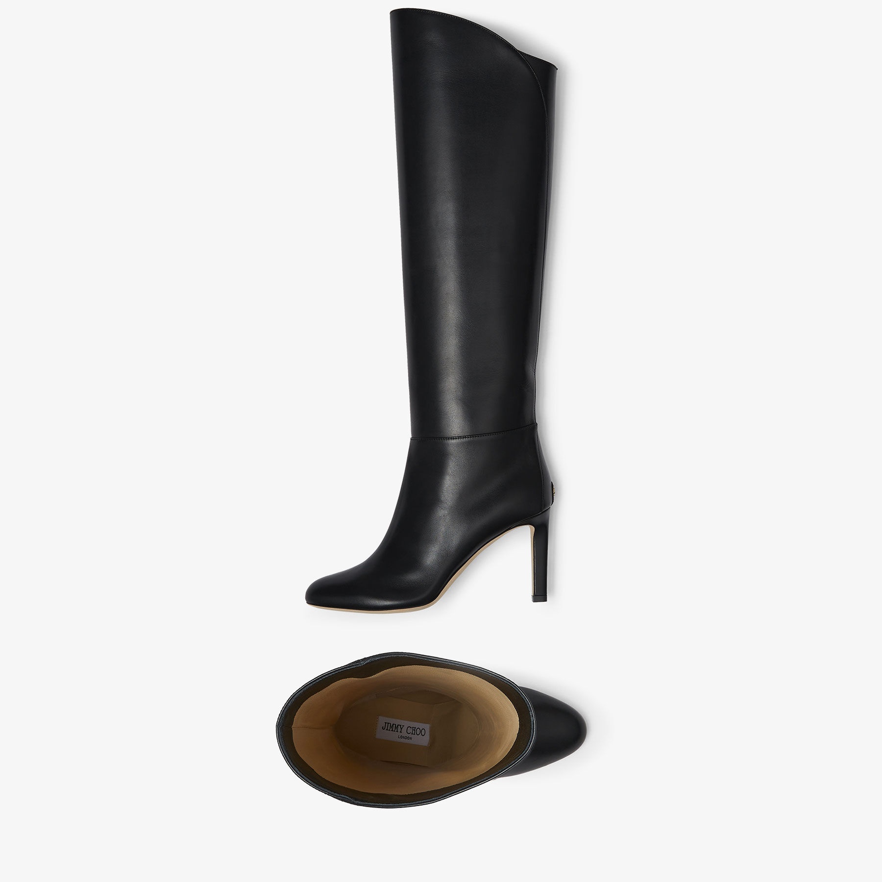 Karter 85
Black Calf Leather Knee-High Boots - 5