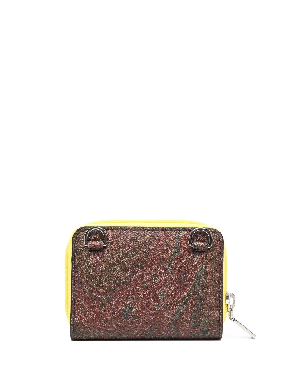 paisley zipped wallet - 2