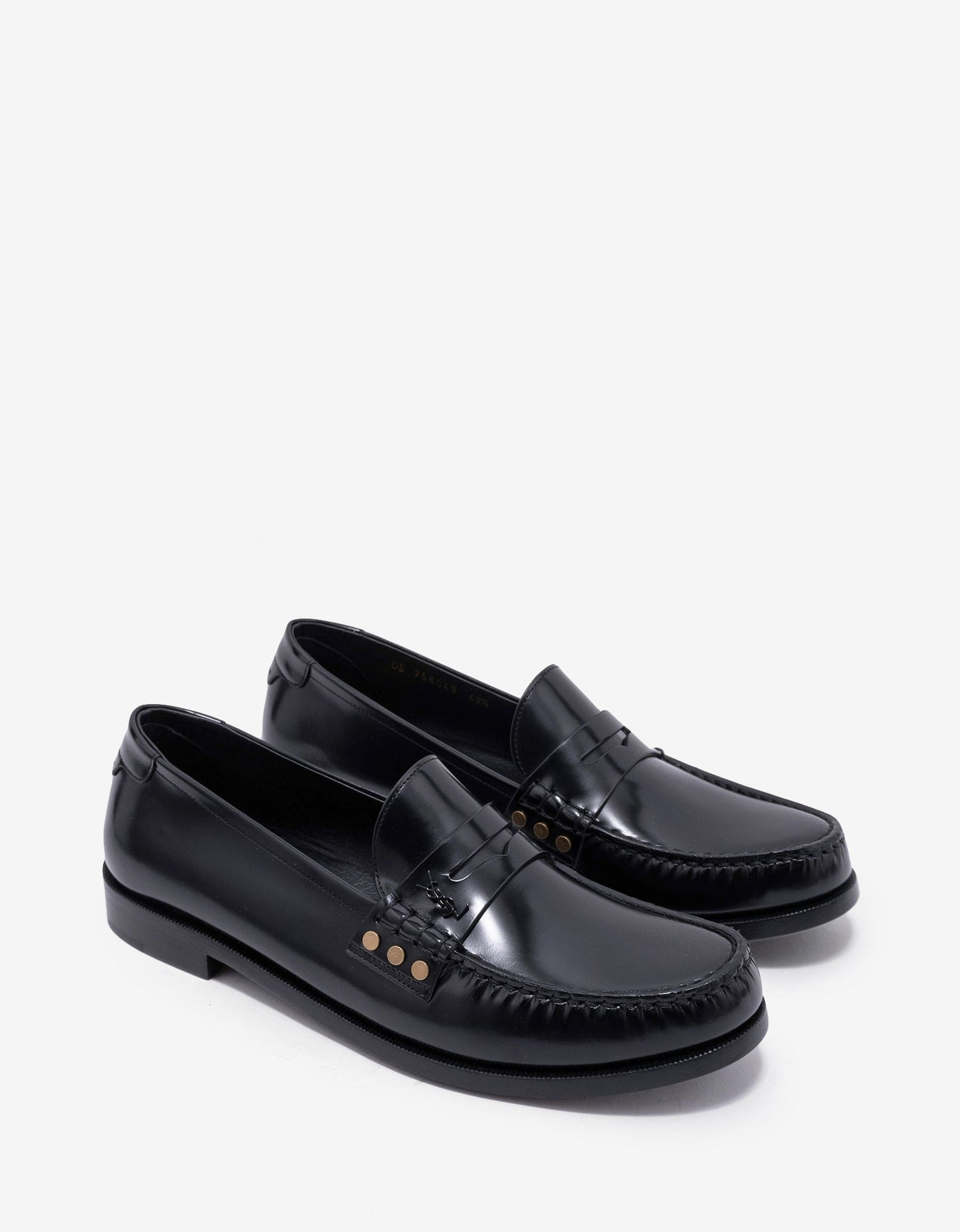 Saint Laurent Black Le Loafer - 1