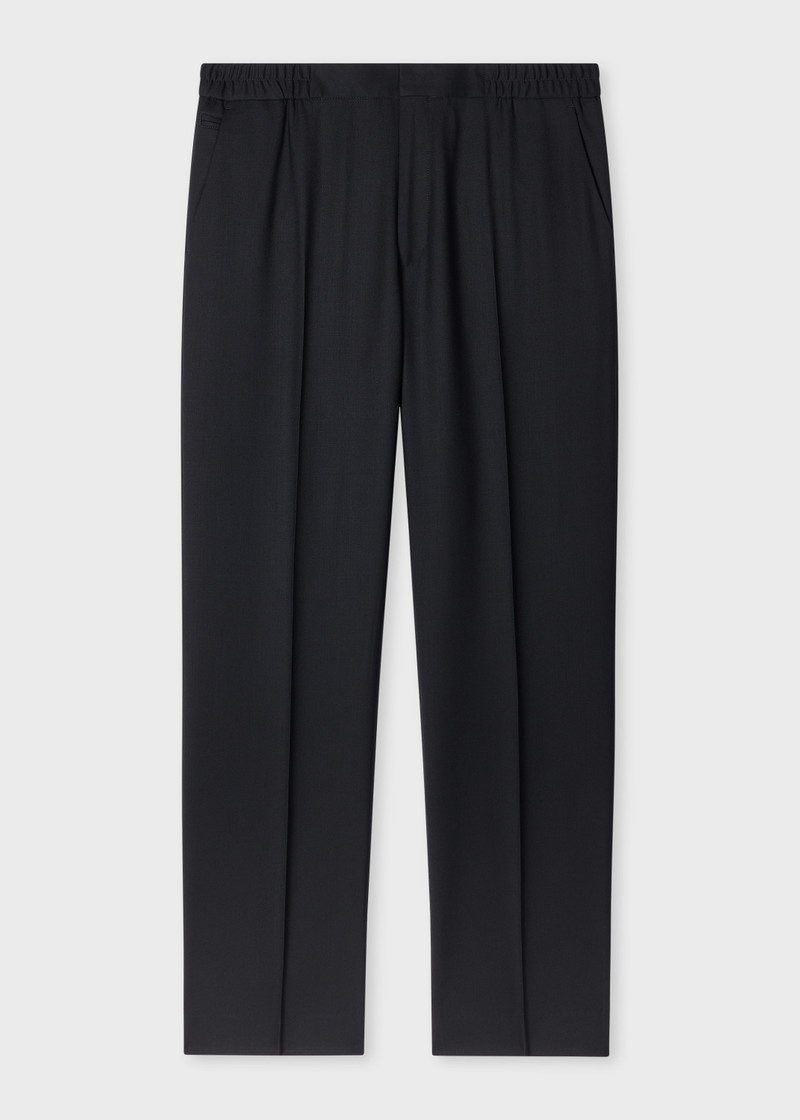 A Suit To Travel In - Navy Stitch Suit 5