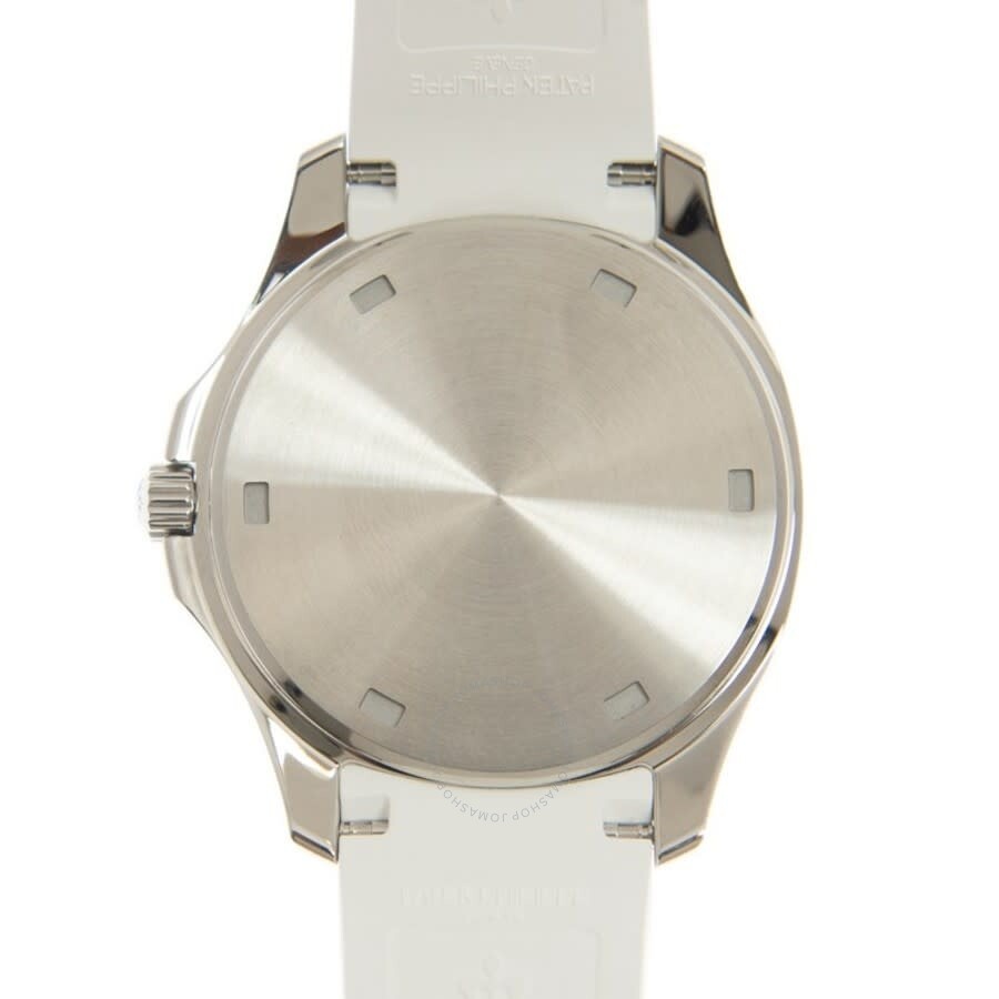 Patek Philippe Aquanaut Luce Quartz Diamond White Dial Ladies Watch 5267-200A-010 - 4