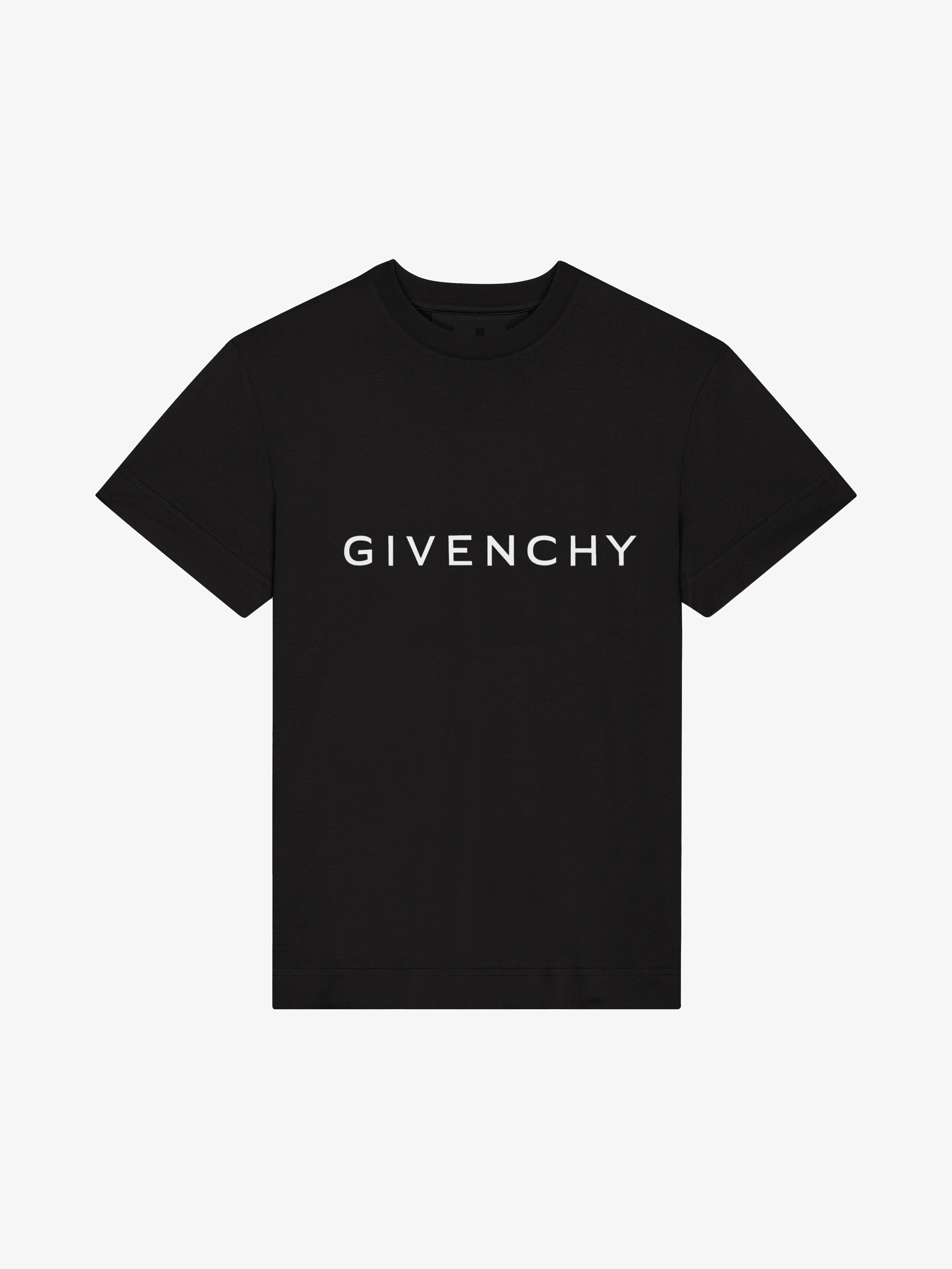 GIVENCHY ARCHETYPE SLIM FIT T-SHIRT IN COTTON - 1