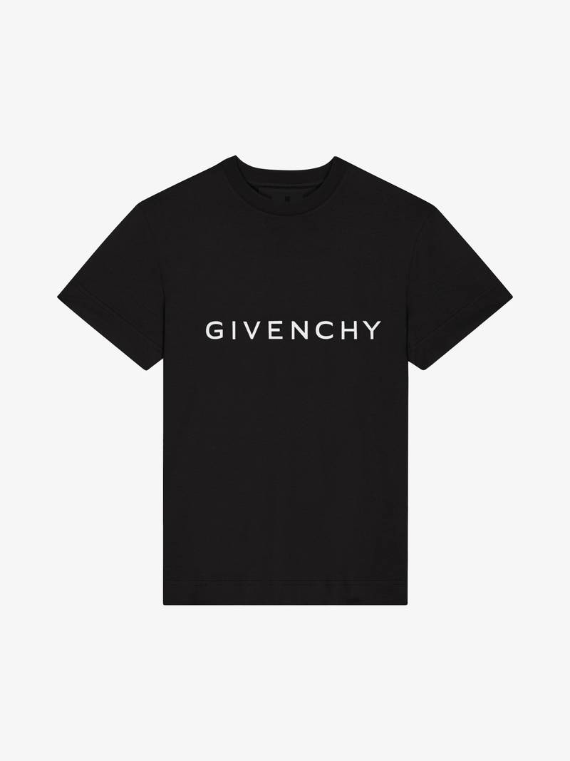GIVENCHY ARCHETYPE 슬림핏 티셔츠 - 1