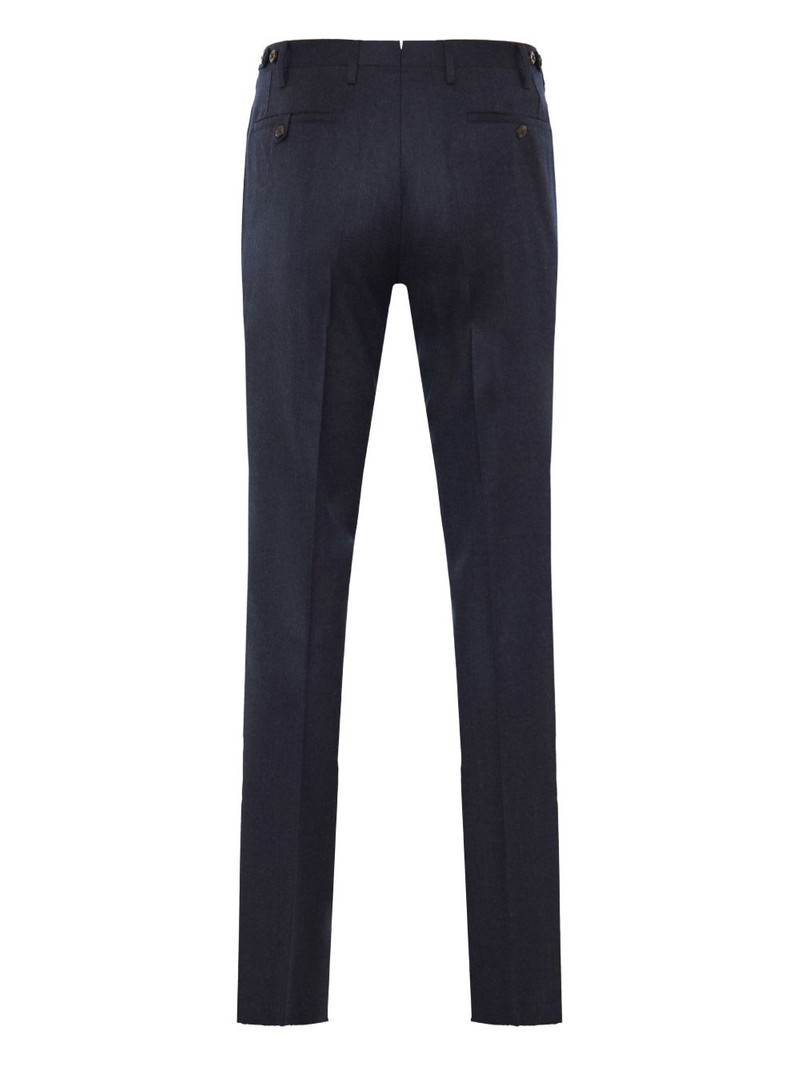 CORNELIANI textured wool trousers outlook