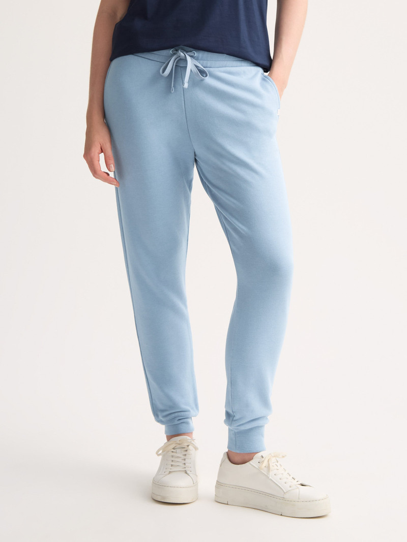 Women's Sweatpants Quinn Cotton Modal Soft Denim Blue 3