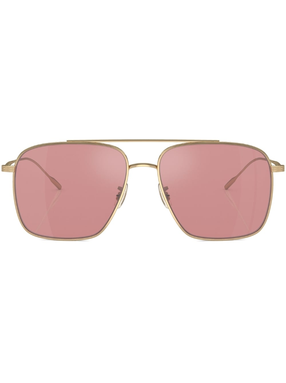 Dresner aviator-frame sunglasses - 1