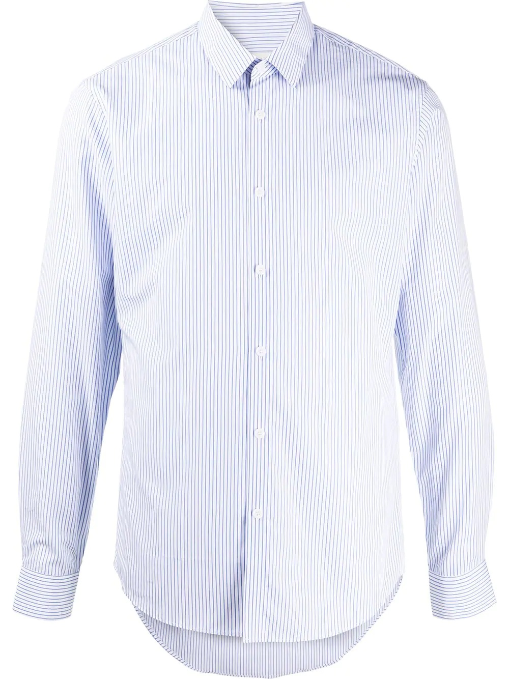 striped slim-fit shirt - 1