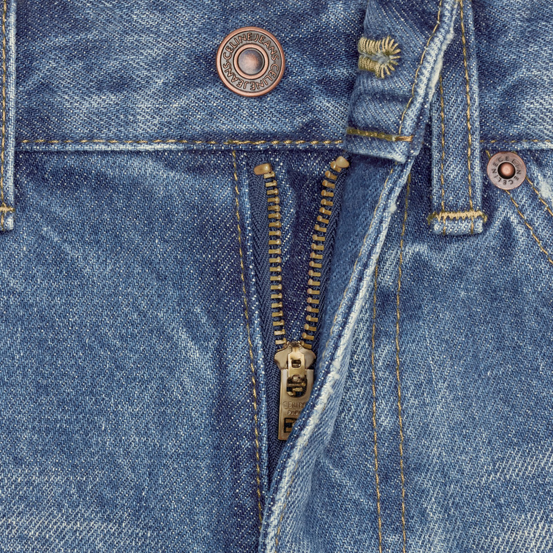 FLARED JEANS IN UNION WASH DENIM TWILL 9