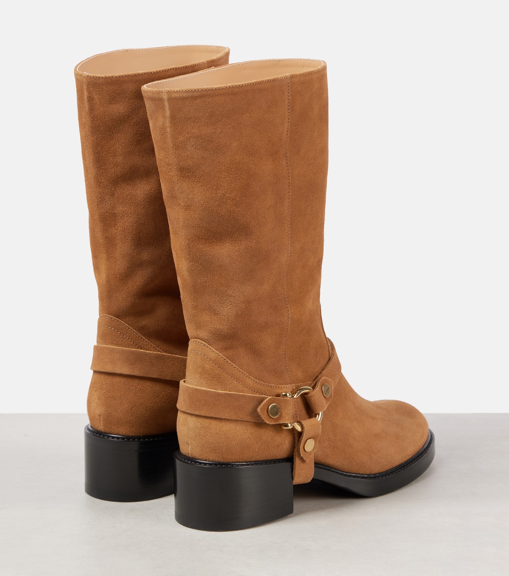 Dakota suede biker boots - 2