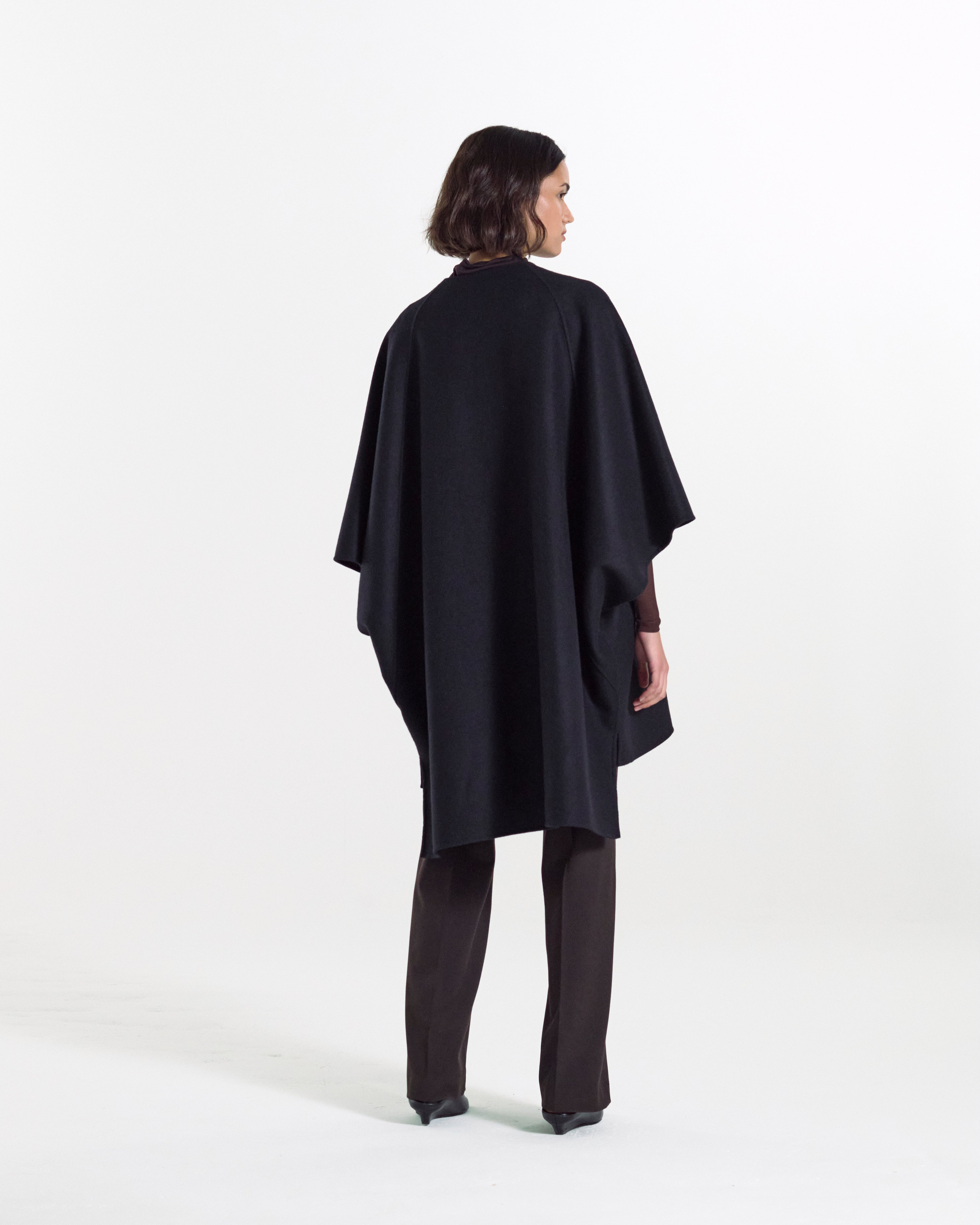 Sanquhar Wool Cape - 3