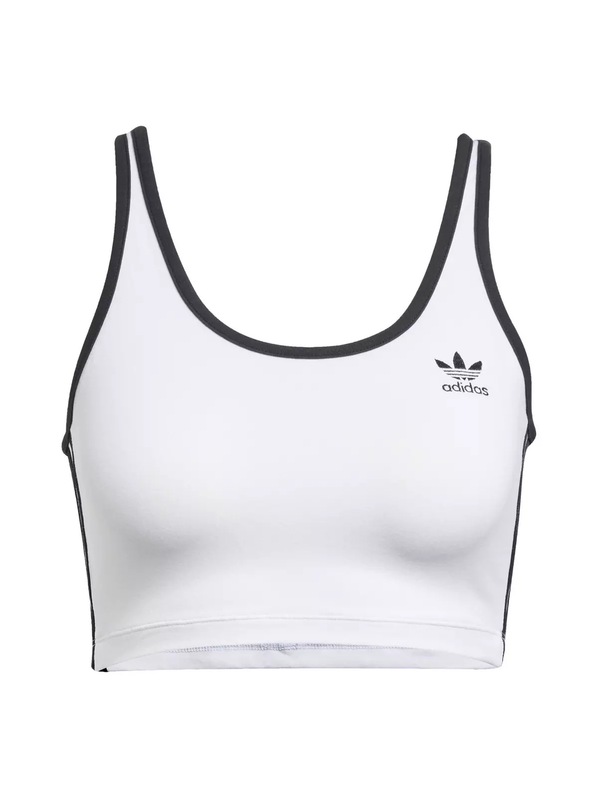 Originals Women's Adicolor 3-Stripes Bra Top -White - 6