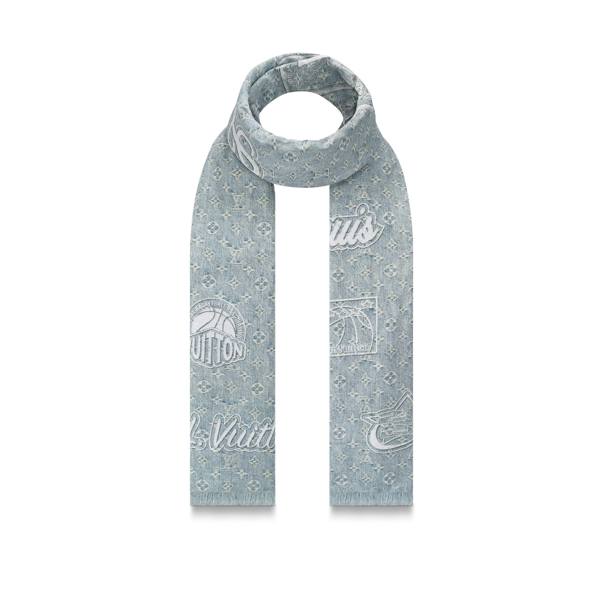 LVXNBA Denim Patch Stole - 5