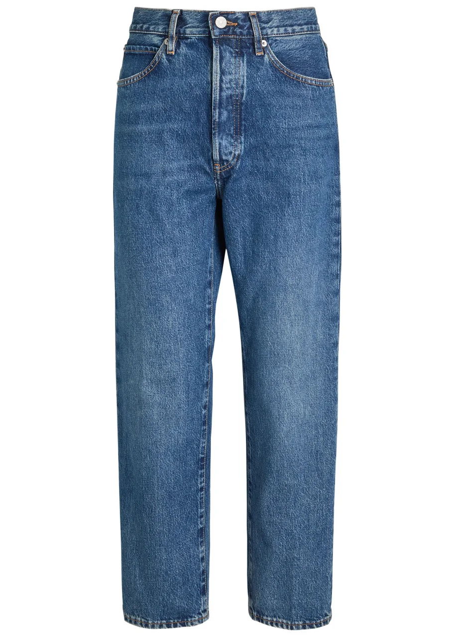 Frame The Vertical Crop Straight-leg Jeans - 1