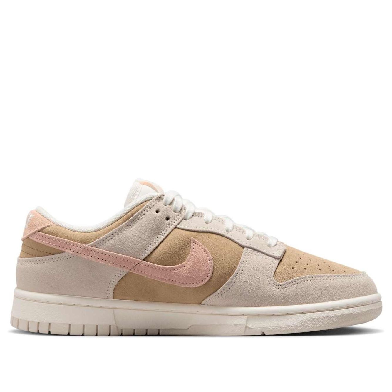 (WMNS) Nike Dunk Low Suede 'Phantom Washed Coral' IB4367-030 - 2