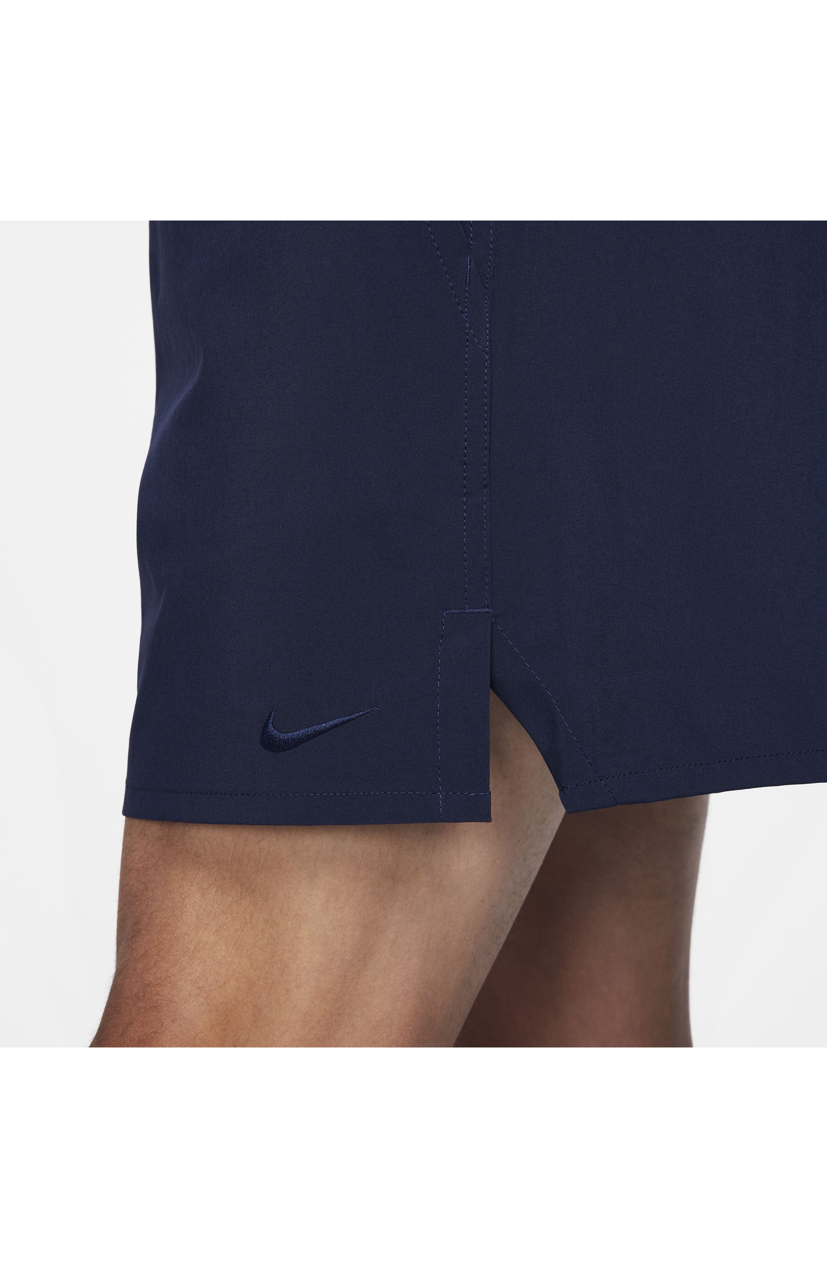Nike Dri-Fit Unlimited 5-Inch Athletic Shorts in 451 Obsidian/black/obsidian at Nordstrom - 5