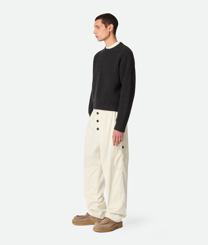 Bottega Veneta Light Cotton Twill Trousers outlook