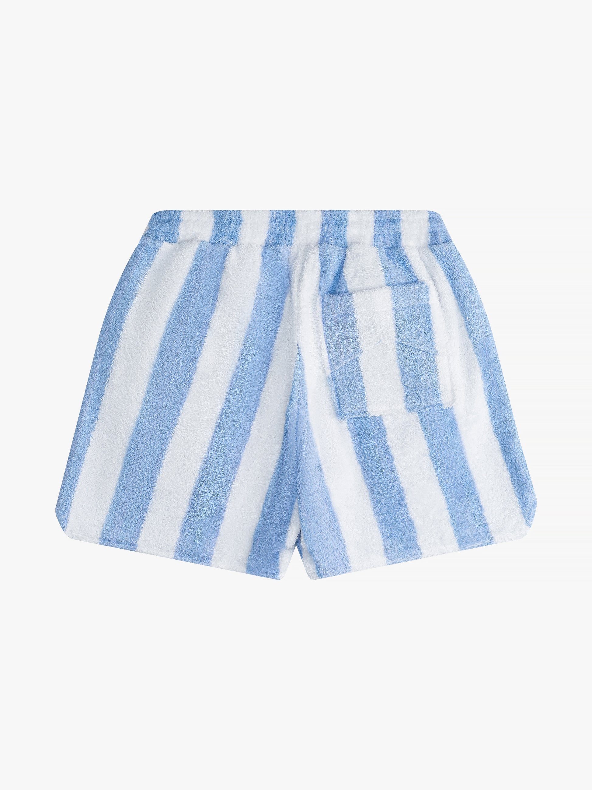 STRIPED LOOP TERRY SHORT - 2