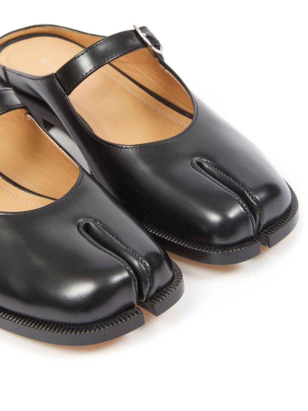 Tabi City leather mules - 5