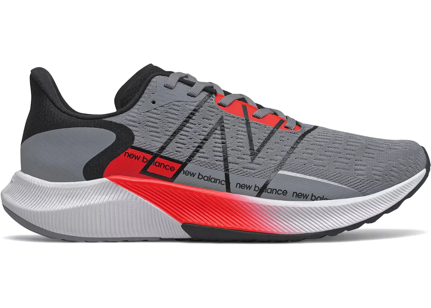 New Balance FuelCell Propel v2 Grey Red White - 1