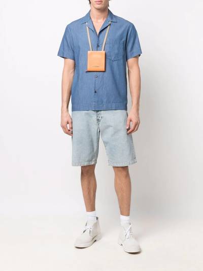 A.P.C. short-sleeve denim shirt outlook