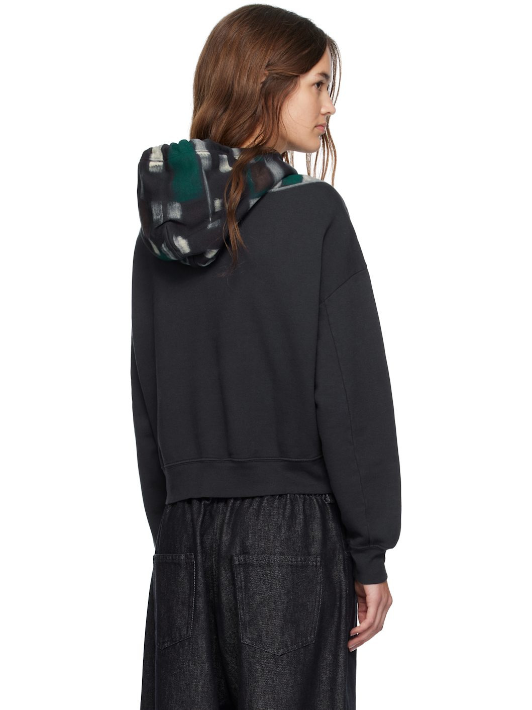 Navy Garment-Dyed Hoodie - 3