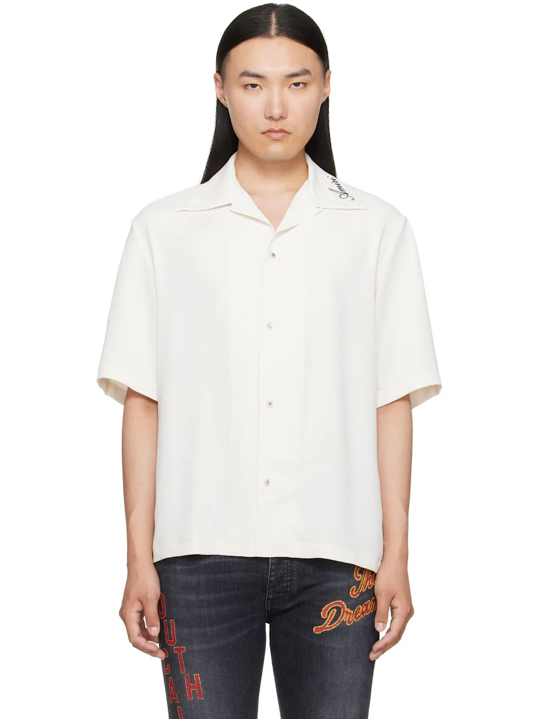 Off-White 'Amiri' Camp Shirt - 1