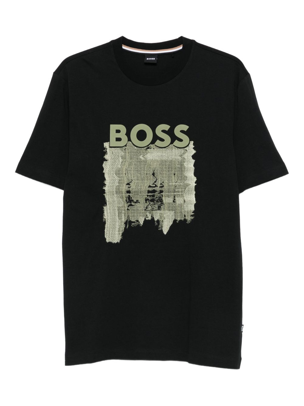 logo-print graphic T-shirt - 1