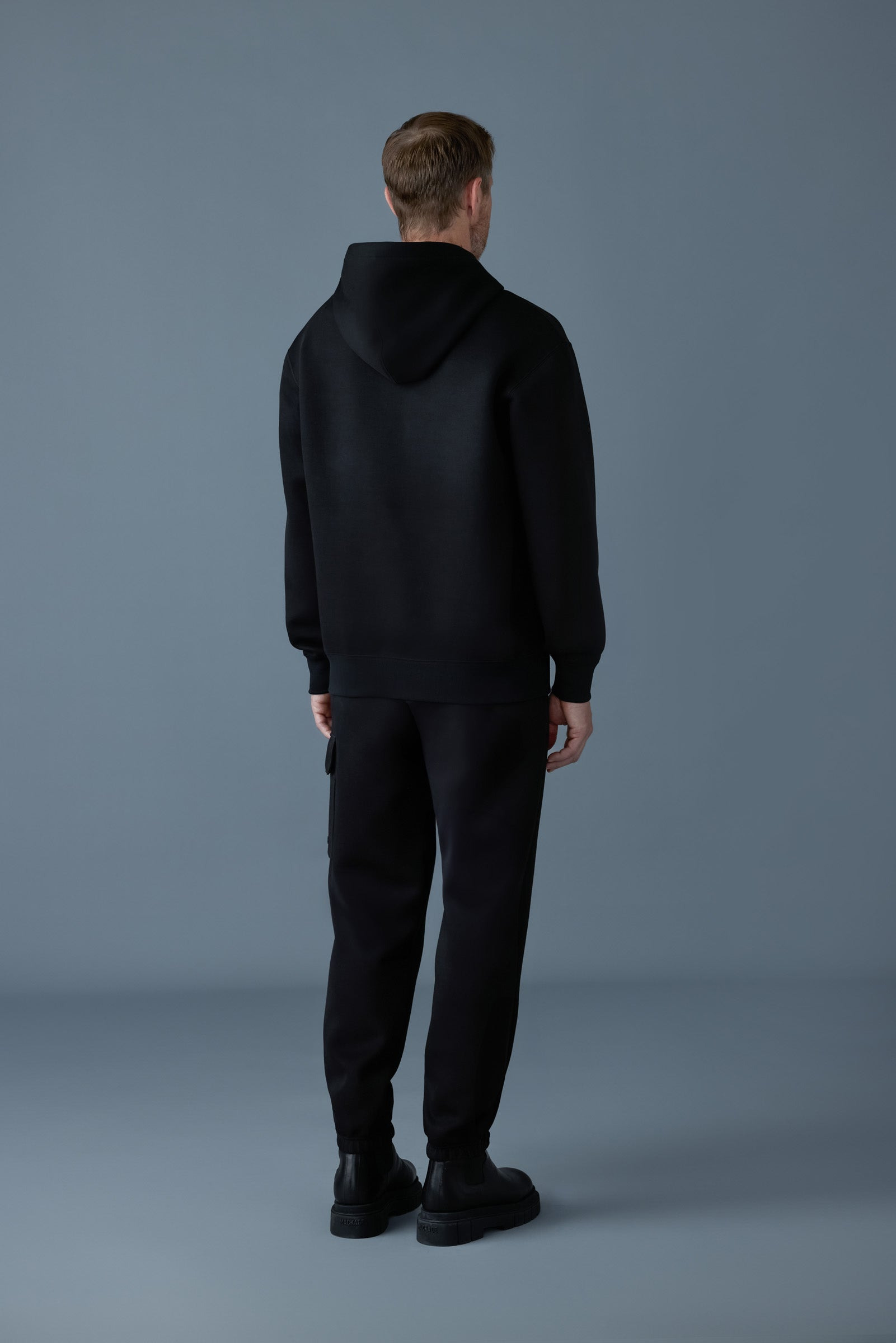 KRYSTIAN Double-face Jersey hoodie - 4
