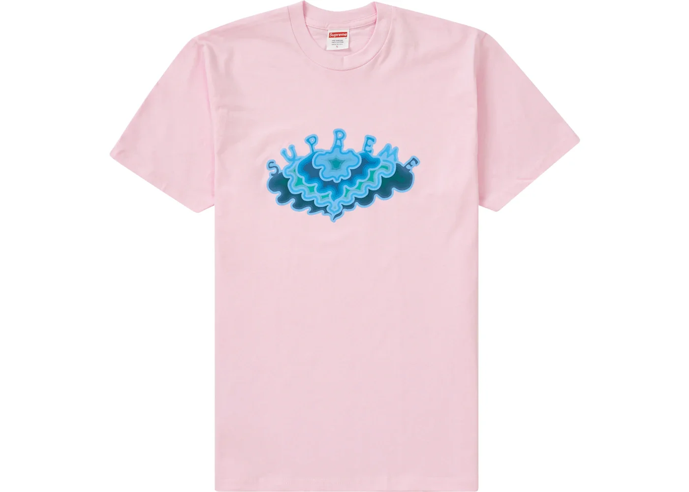 Supreme Cloud Tee Light Pink - 1
