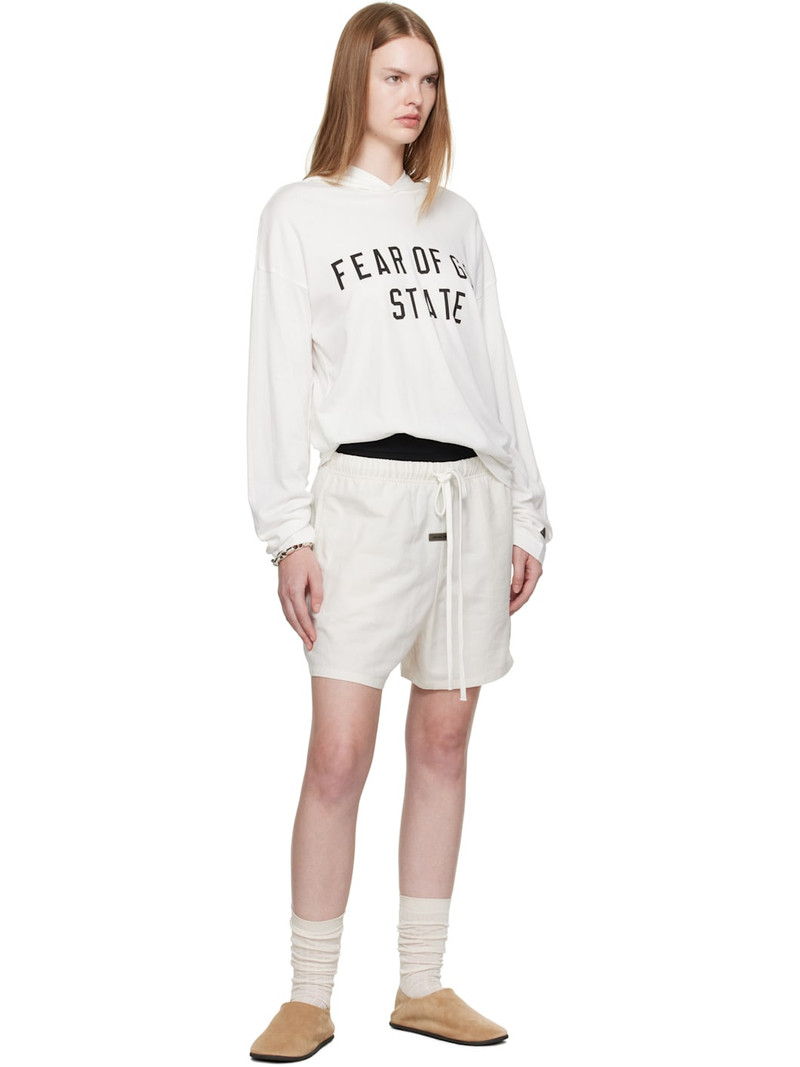 ESSENTIALS White Soccer Shorts outlook