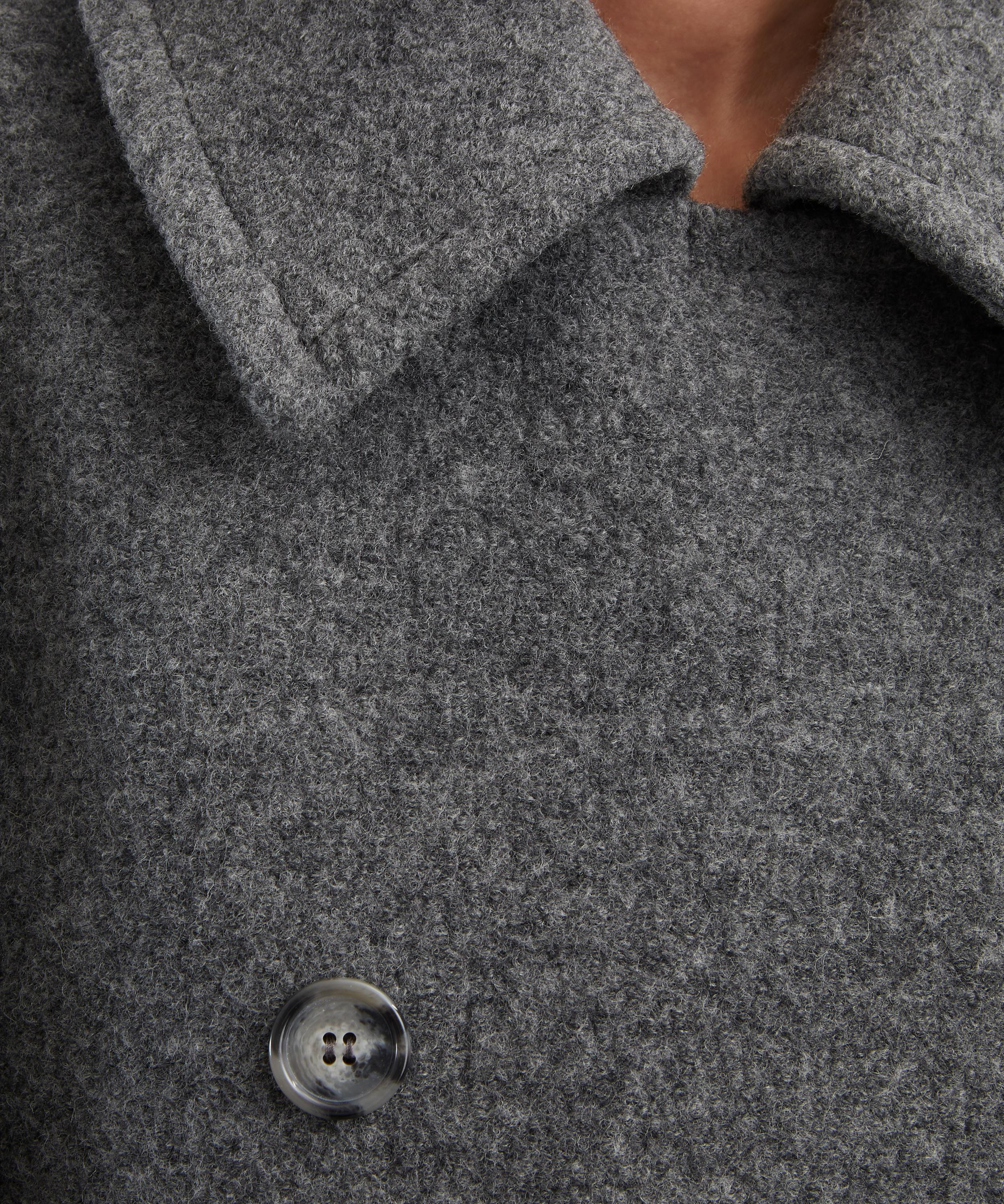 Lea Oversized Wool Coat - 5