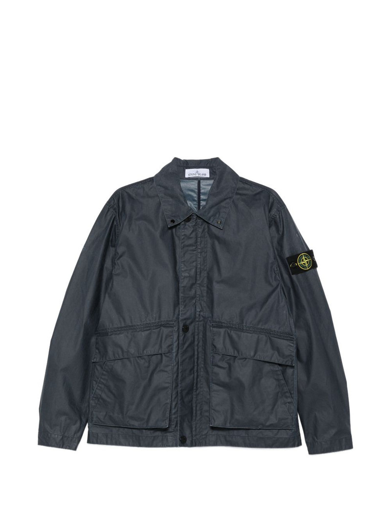 waxed shirt jacket 1