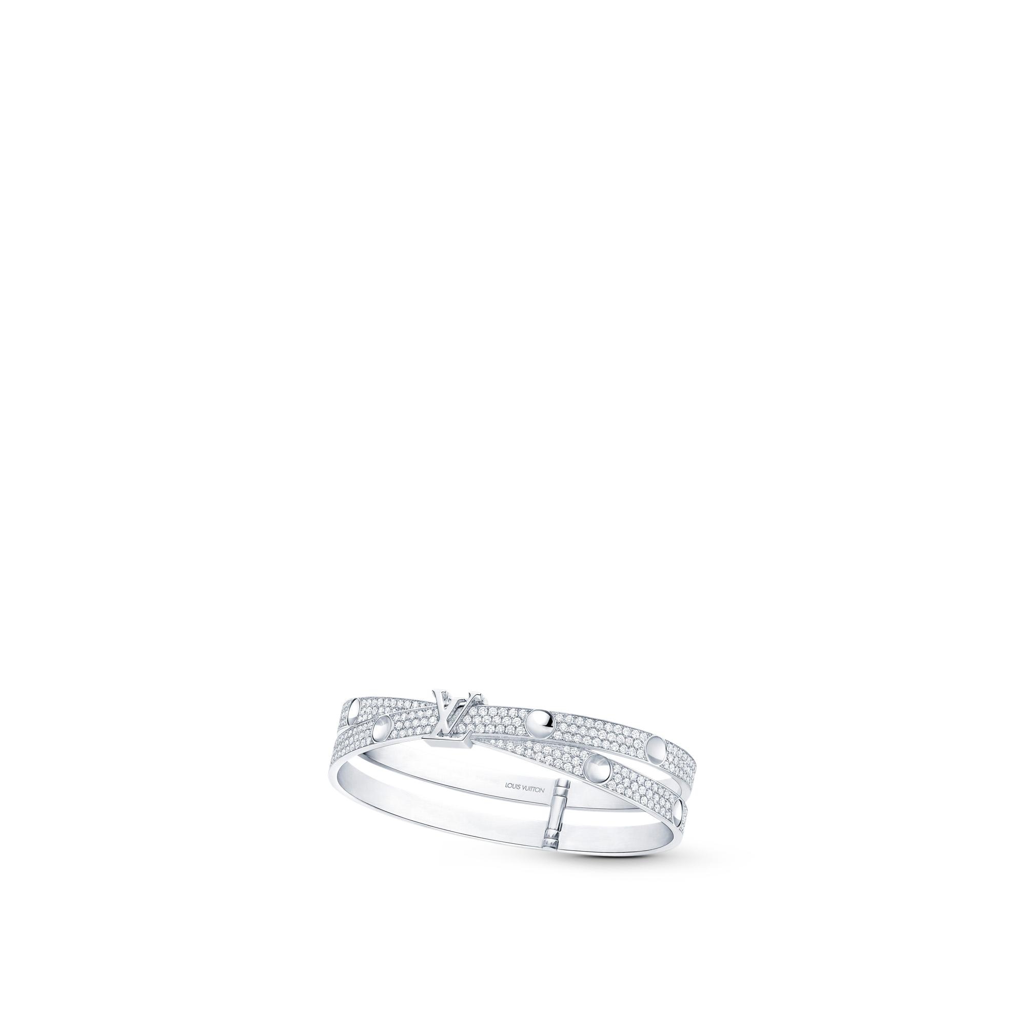 Empreinte Bangle, White Gold And Diamonds
 - 2